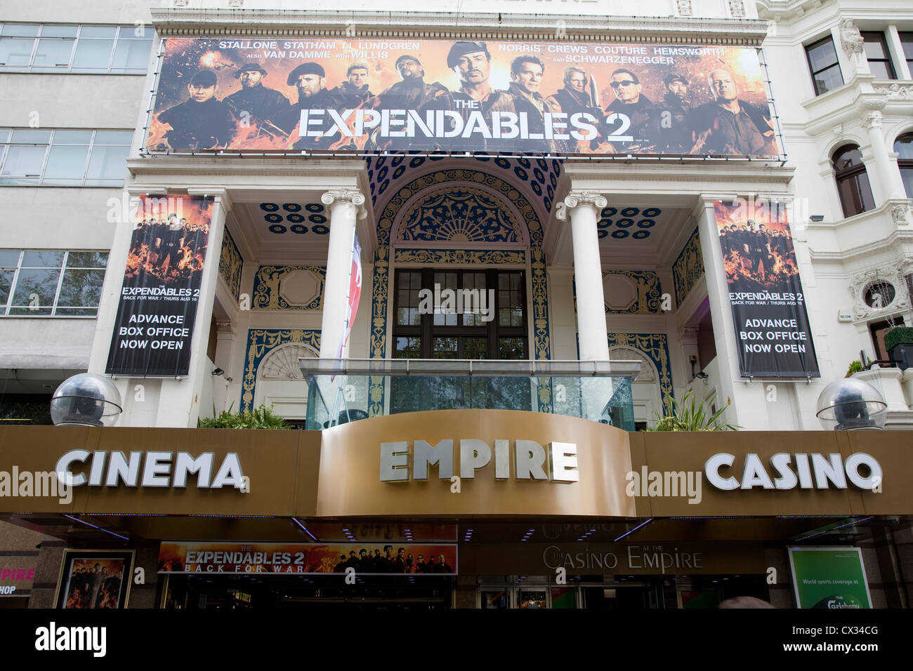 Empire Cinema, Leicester Square; London; England; UK Stockfoto