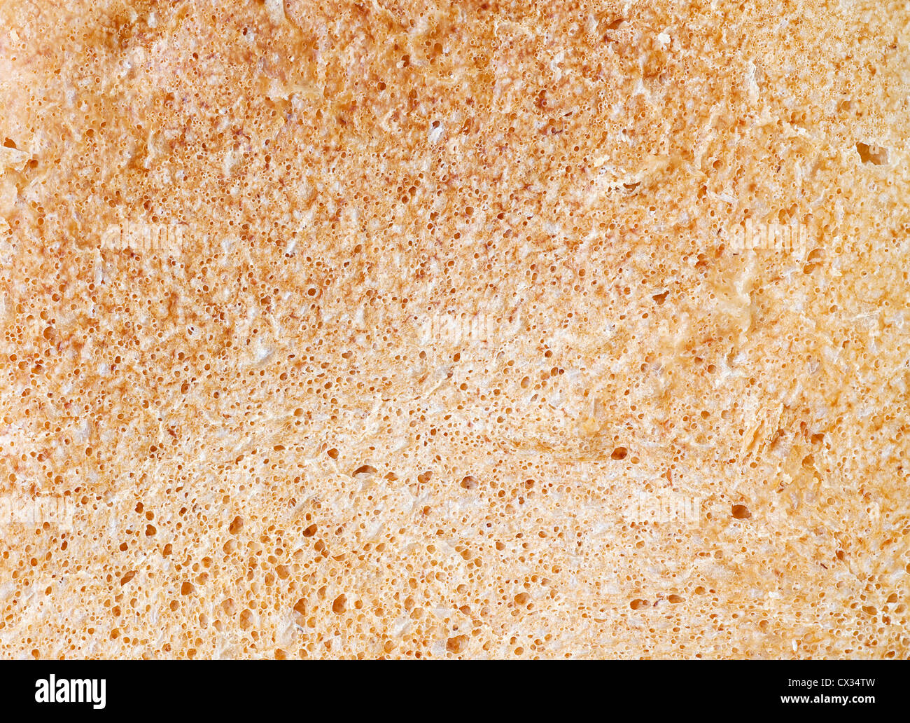 Textur der Brotkruste Stockfoto