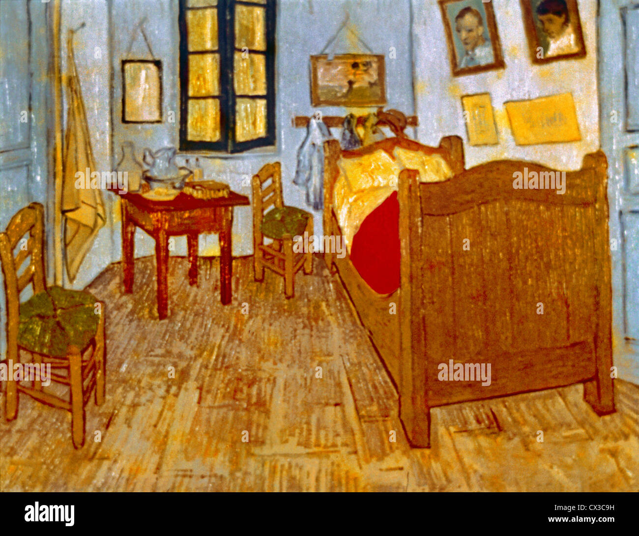 Das Schlafzimmer von Vincent Van Gogh Stockfoto
