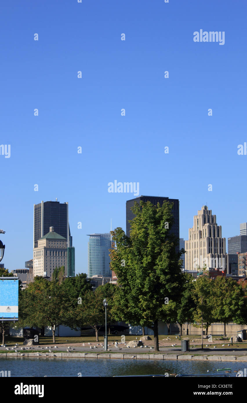 Kanada, Quebec, Montreal, skyline Stockfoto