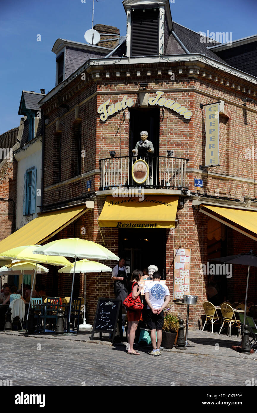 Tante Jeanne Restaurant, Amiens, Somme, Picardie, Frankreich Stockfoto