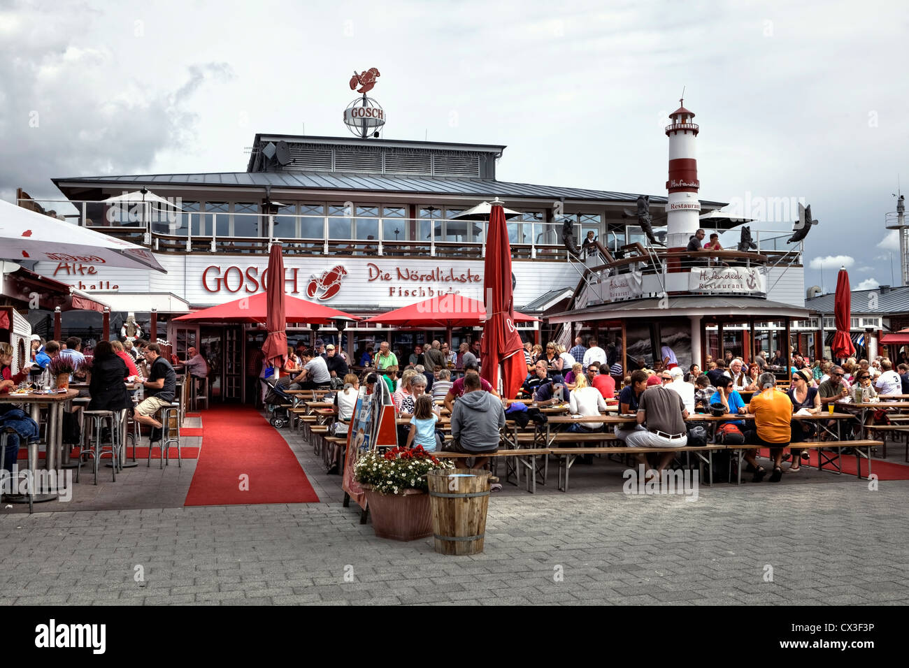 Gosch, Liste, Sylt, Schleswig-Holstein, Deutschland Stockfoto