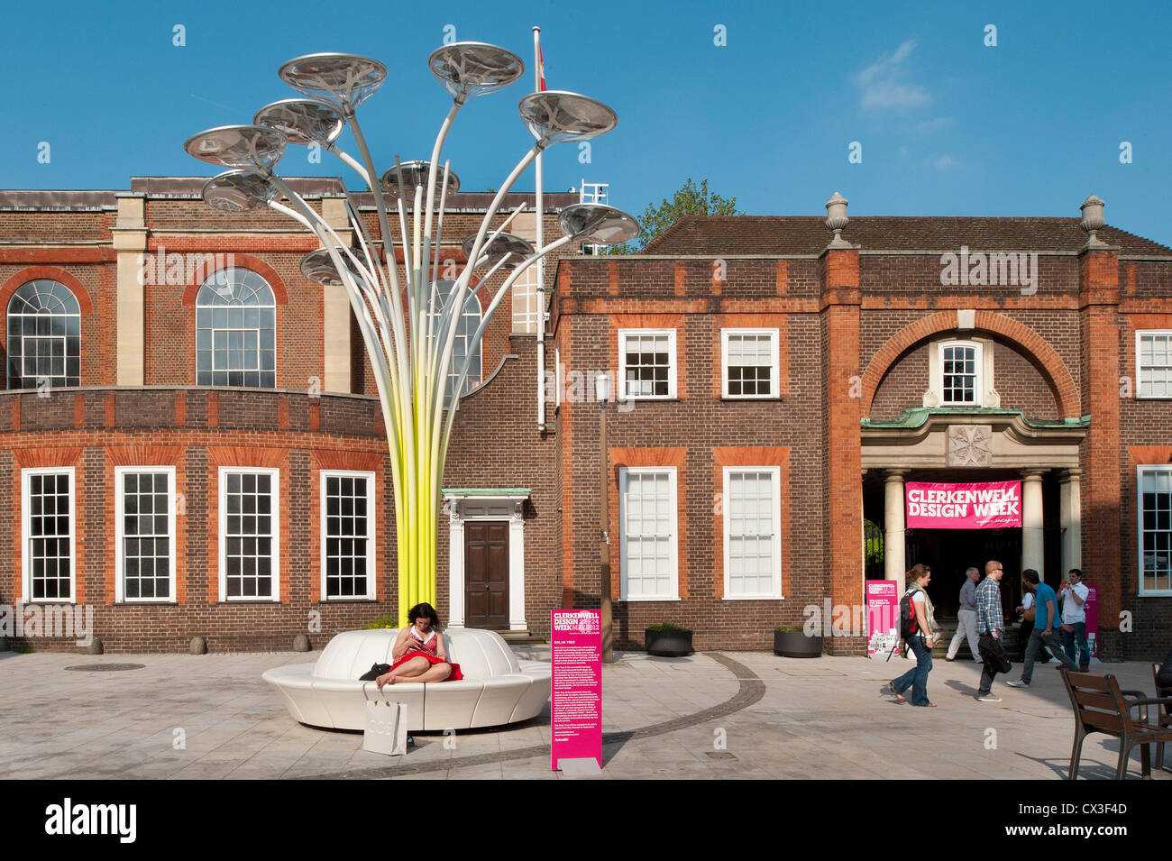 Solar Tree, London, Vereinigtes Königreich. Architekt Ross Lovegrove, 2012. Stockfoto