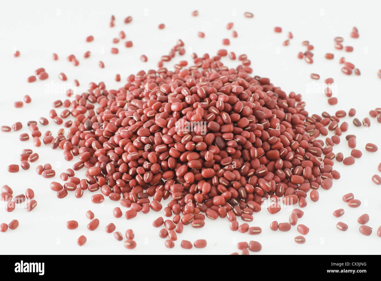 rote Bohnen, Lebensmittel, die Eiweiß liefern. Stockfoto