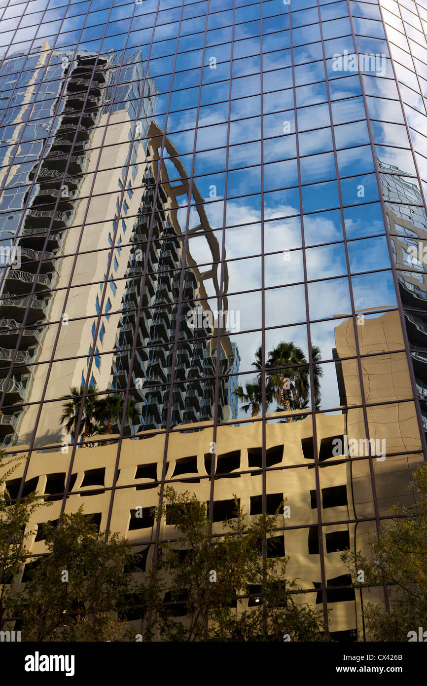 Downtown Orlando Florida Vereinigte Staaten von Amerika Stockfoto