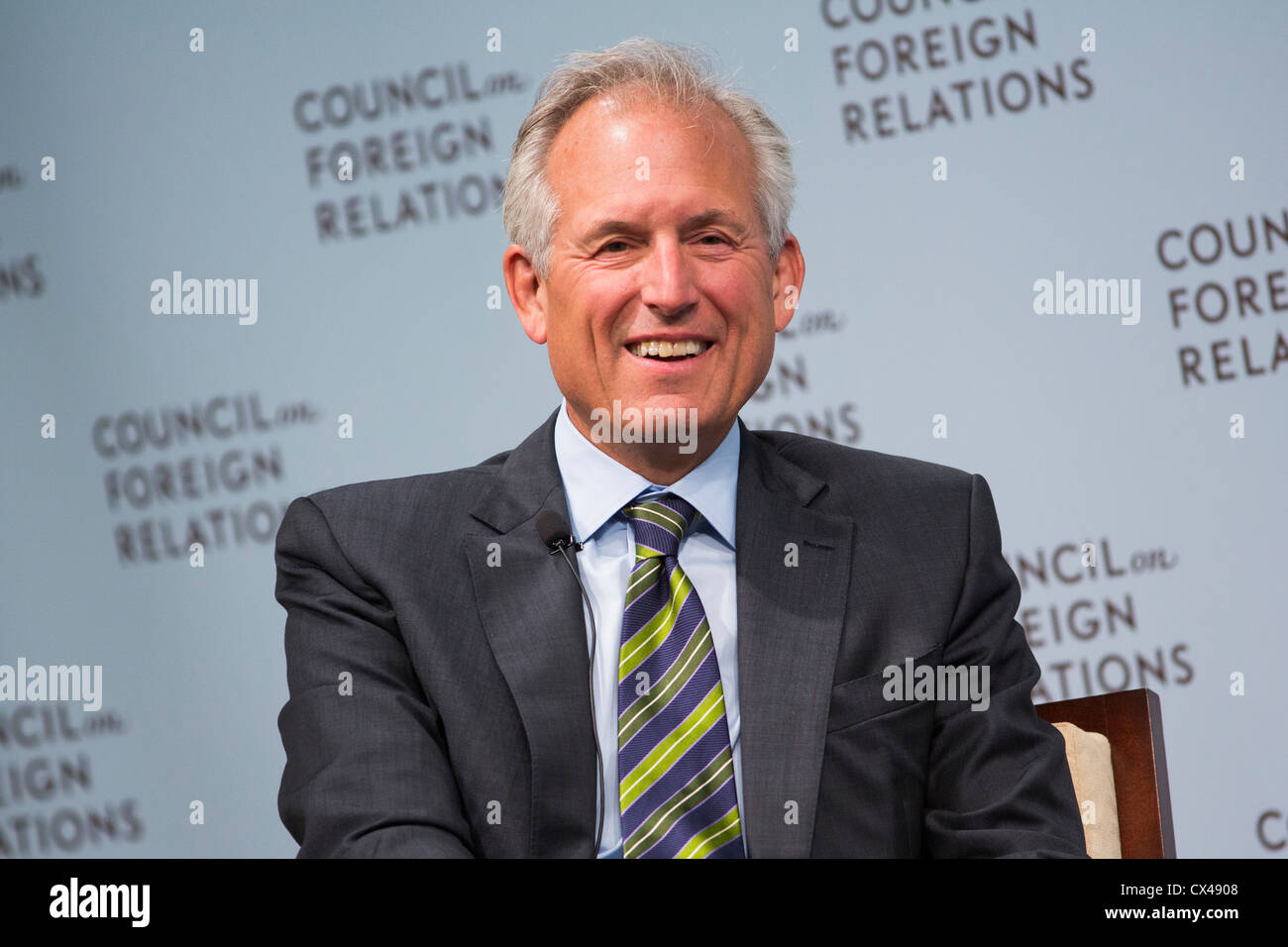 James "Jim" McNerney, Chairman, President und Chief Executive Officer (CEO) von The Boeing Company. Stockfoto