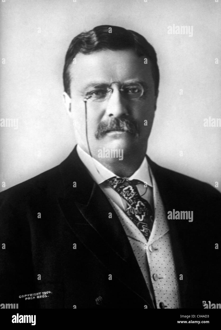 Theodore Roosevelt, 26. Präsident der Vereinigten Staaten von Amerika Stockfoto