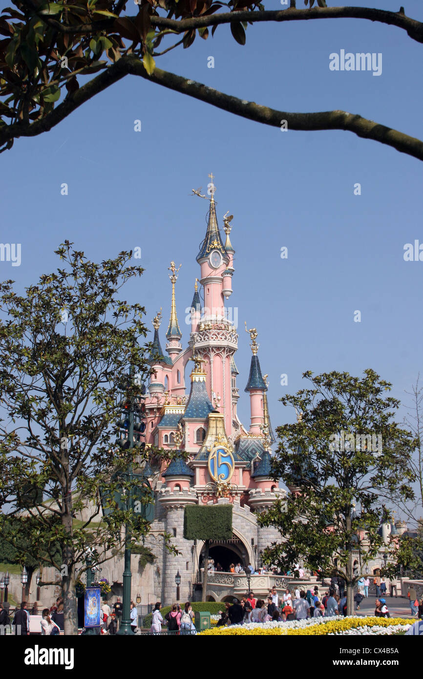 Euro Disney Paris Stockfoto