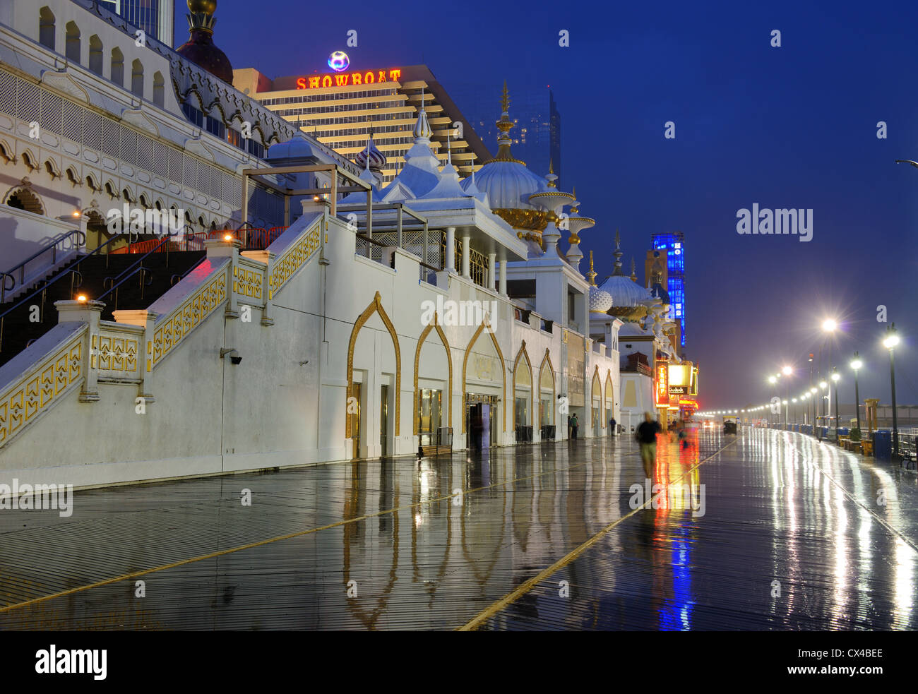 ATLANTIC CITY, NJ - 8. SEPTEMBER: Der Uferpromenade 8. September 2012 in Atlantic City, New Jersey. Stockfoto