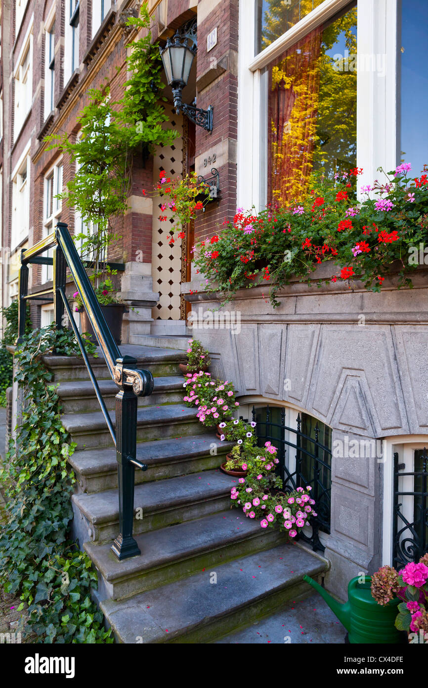 Amsterdam House - Amsterdam, Niederlande, Europa Stockfoto