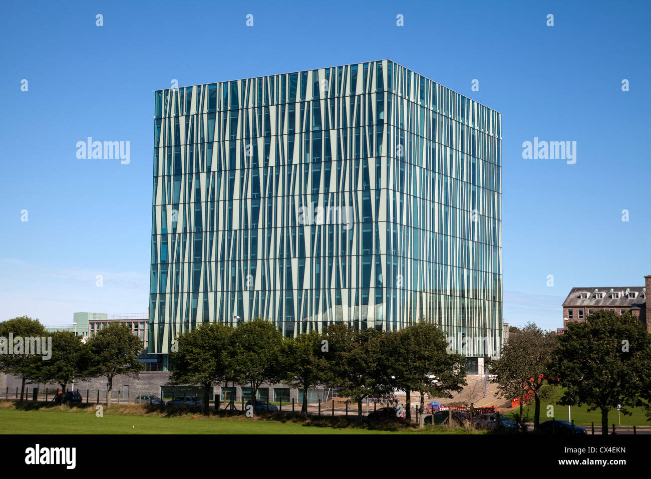 Die Sir Duncan Reis Bibliothek an der Universität Aberdeen Stockfoto