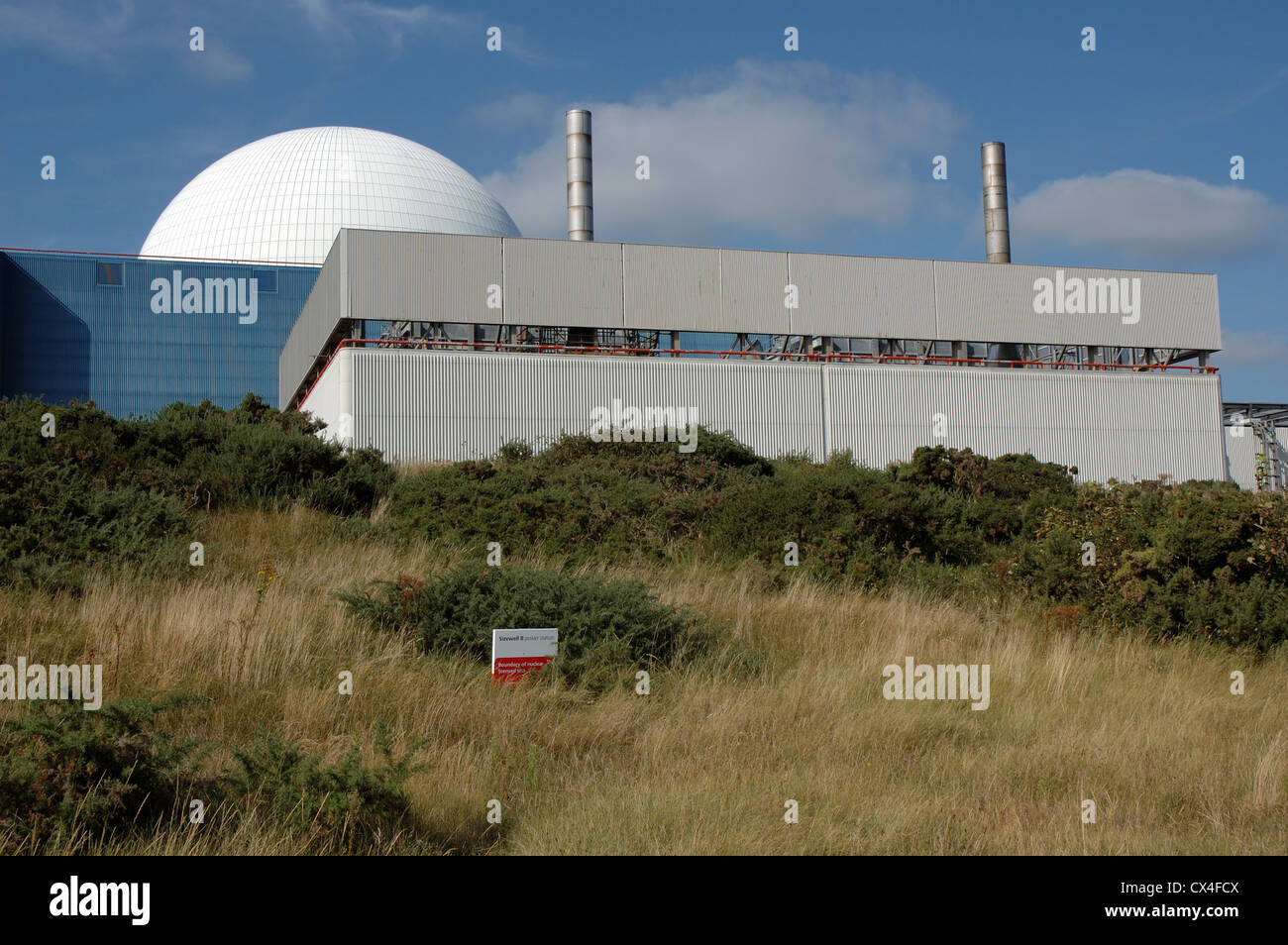 Sizewell B Nuclear Power Station, Sizewell, Suffolk, UK Stockfoto