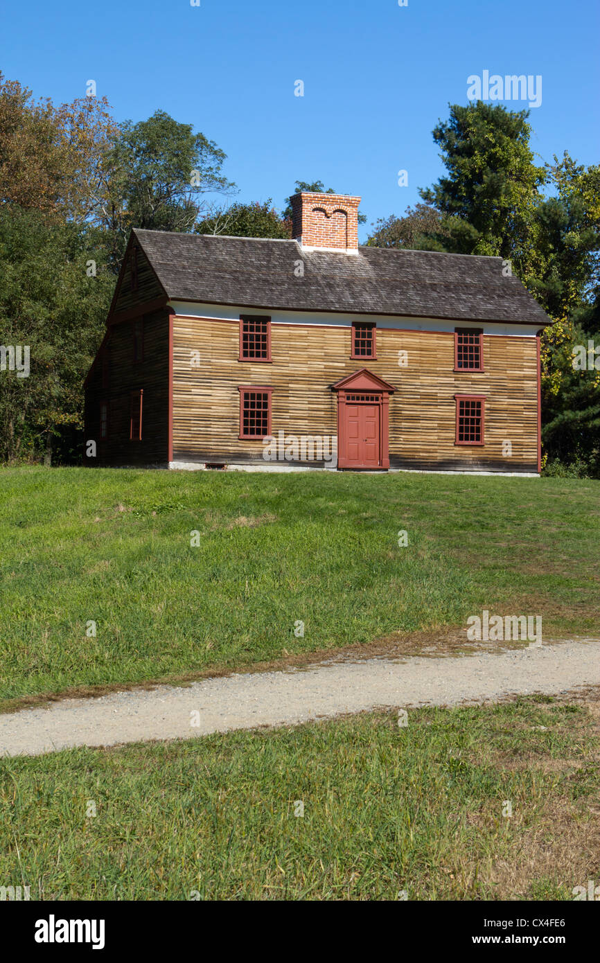 Kapitän William Smith Haus Minute Man National Historical Park Lincoln, Massachusetts, USA Stockfoto