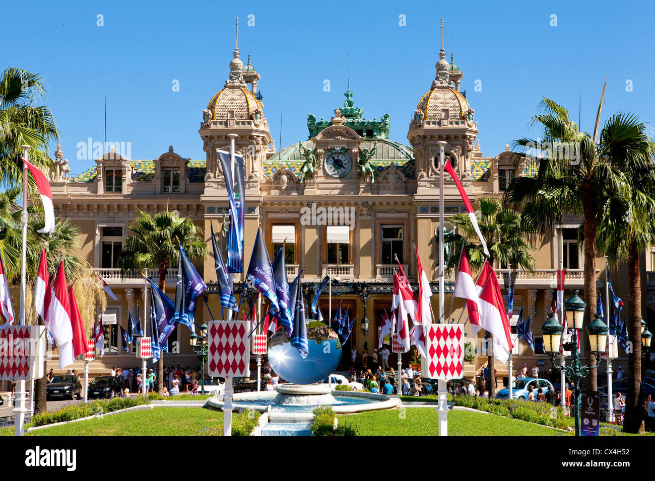 Casino von Monte Carlo, Fürstentum Monaco Stockfoto