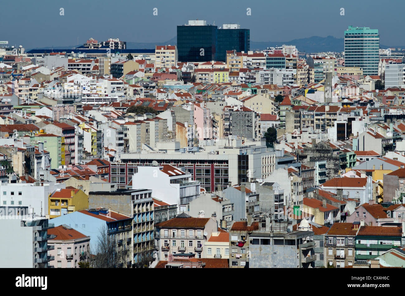 Ansichten der moderne Stadtteil von Lissabon, Portugal Stockfoto