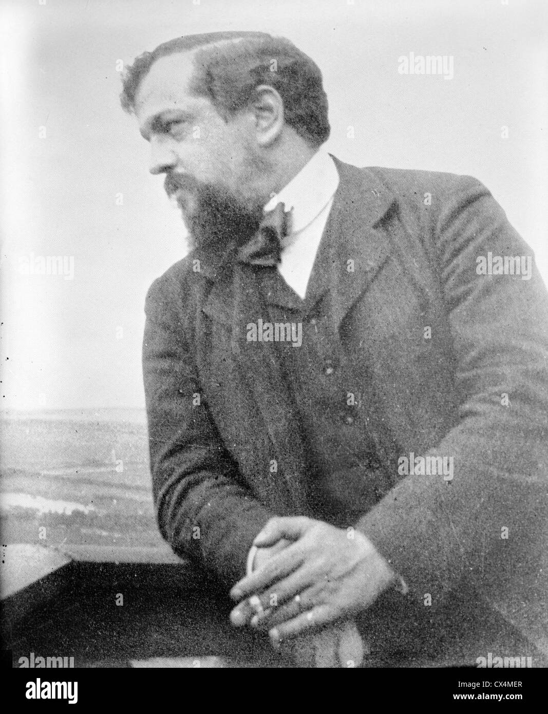 Claude Debussy, Claude-Achille Debussy, französischer Komponist. Stockfoto