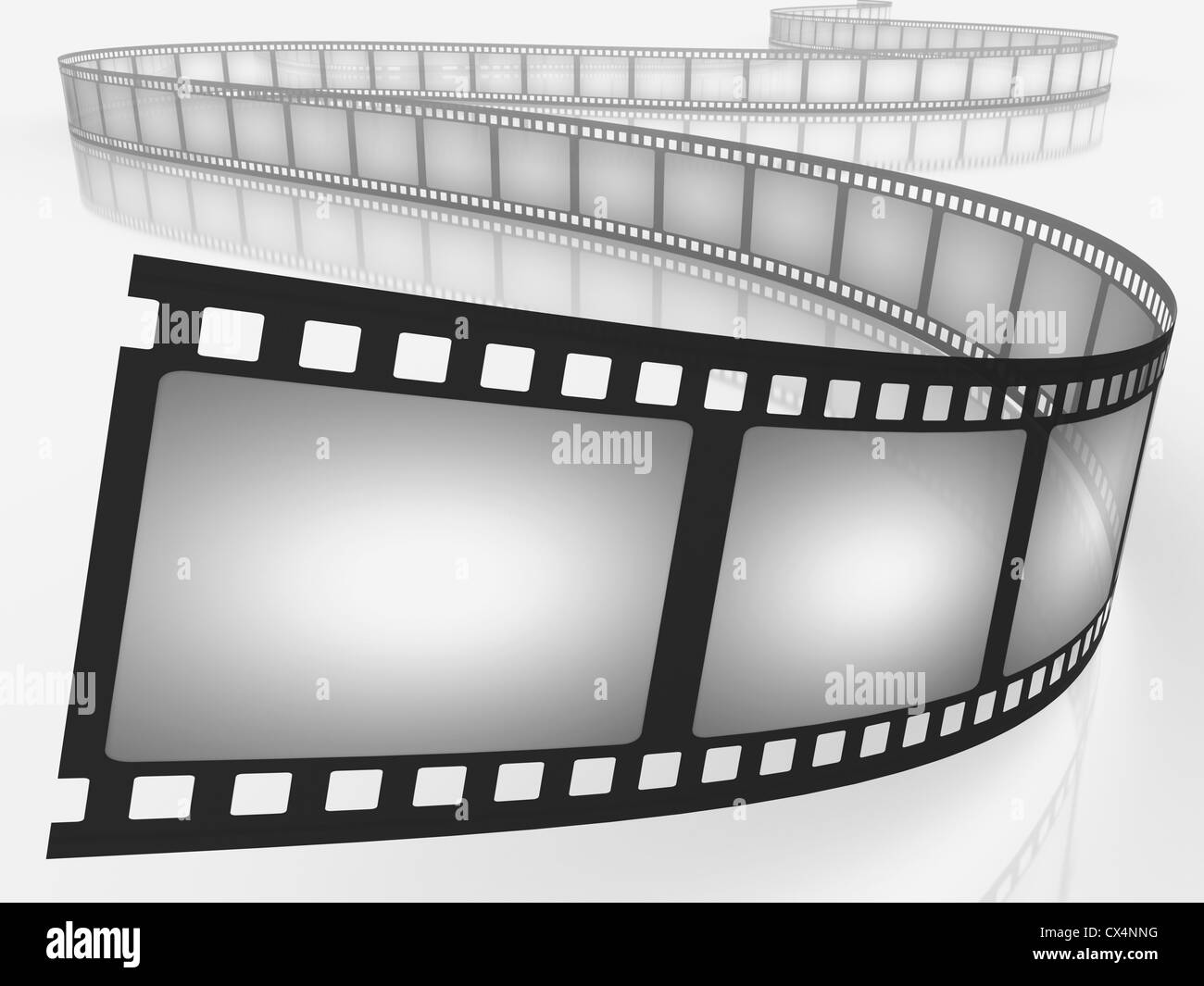 Konzept der filmischen-Industrie. Stockfoto