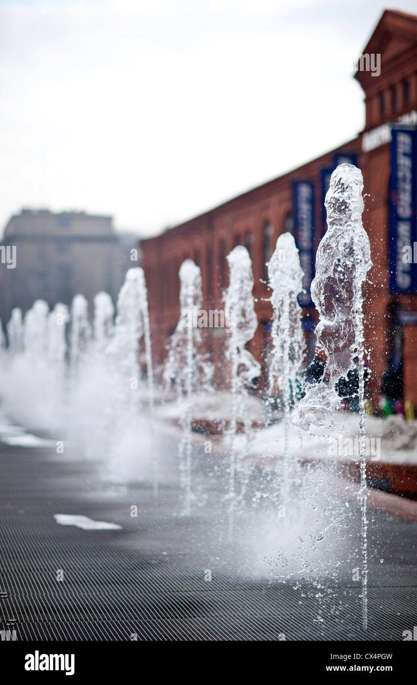 Manufaktura Einkaufszentrum Lodz Polen Stockfoto