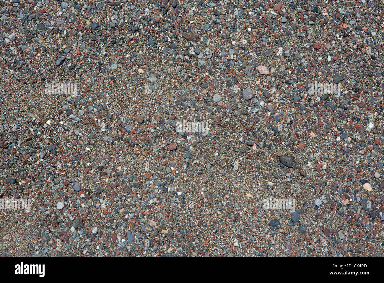 Kanarischen Inseln braun Strand Sand Textur Nahaufnahme Makro Stockfoto