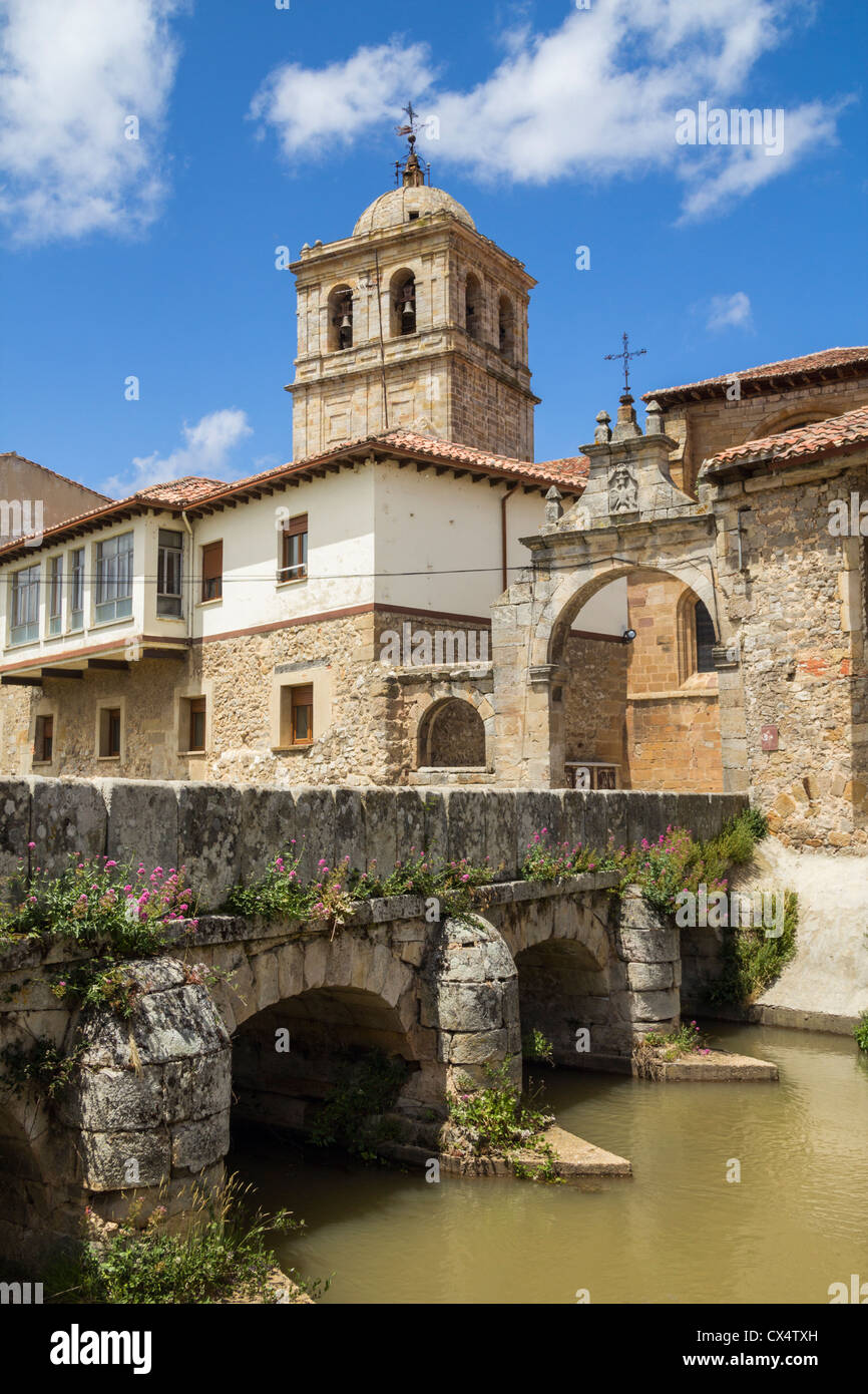 Aguilar de Campoo in Palencia Provinz im Norden Spaniens. Stockfoto