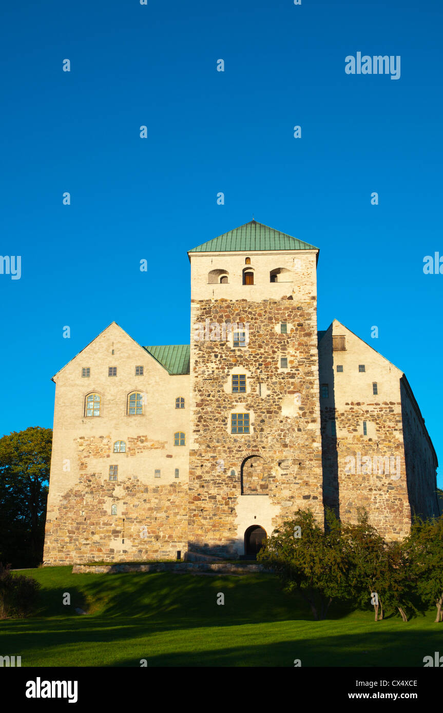 Turun Linna Burg Turku (1280) Turku Finnland Europa Stockfoto