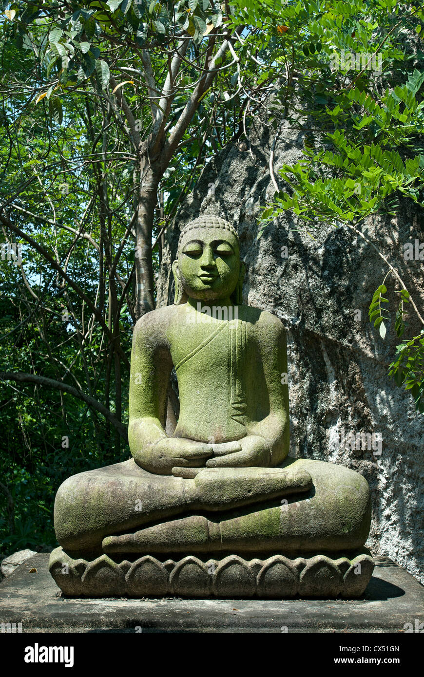 Buddhistische Tempel, Galle, Sri Lanka Stockfoto