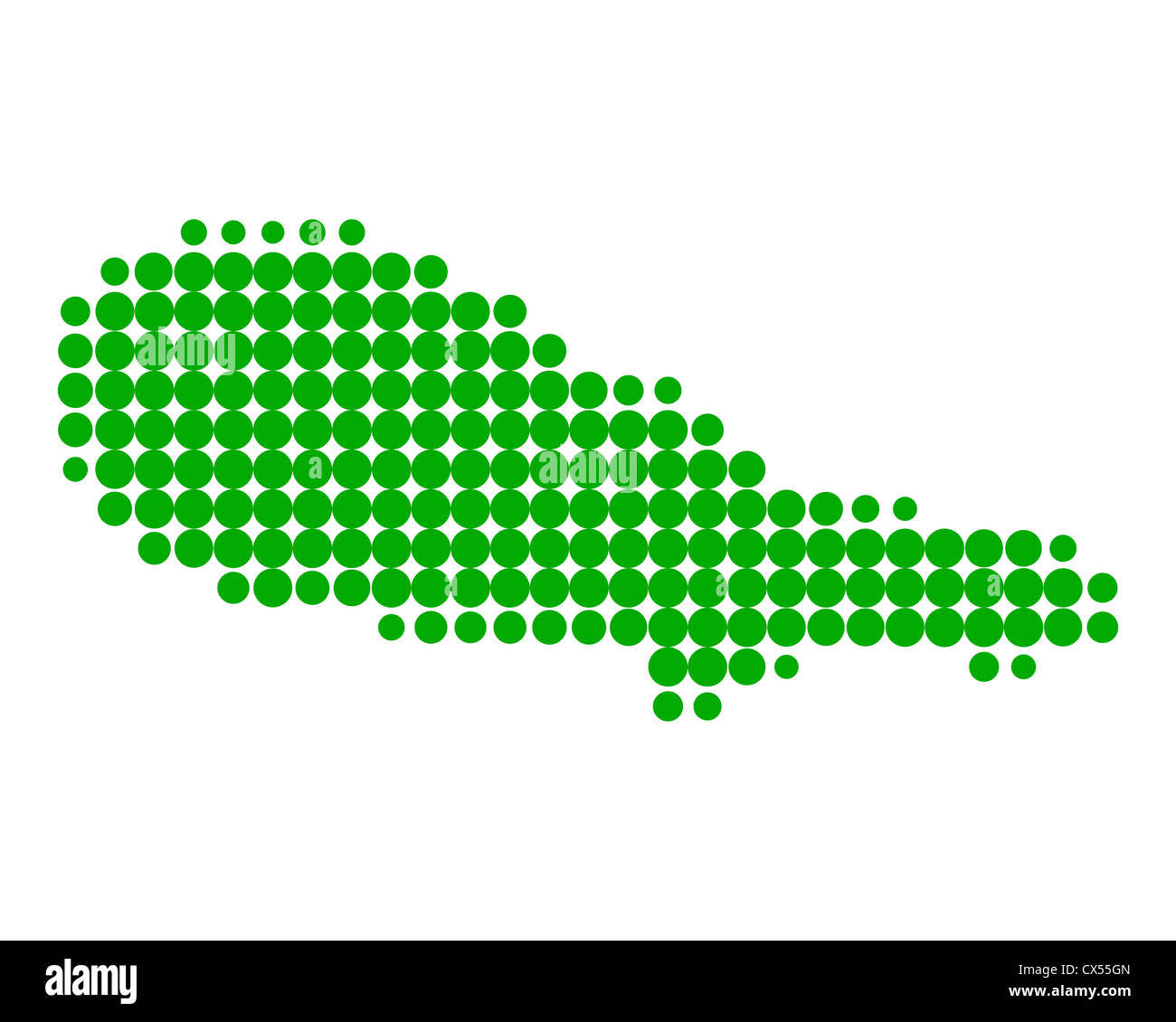 Karte von Pico Stockfotografie - Alamy