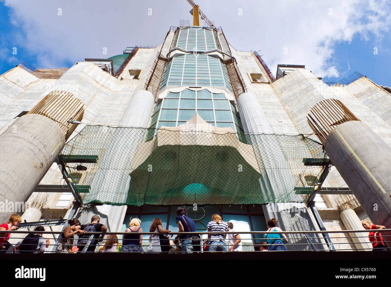 Barcelona Gaudi Sagrada Familia von Gaudi in Barcelona Katalonien Spanien ES Stockfoto