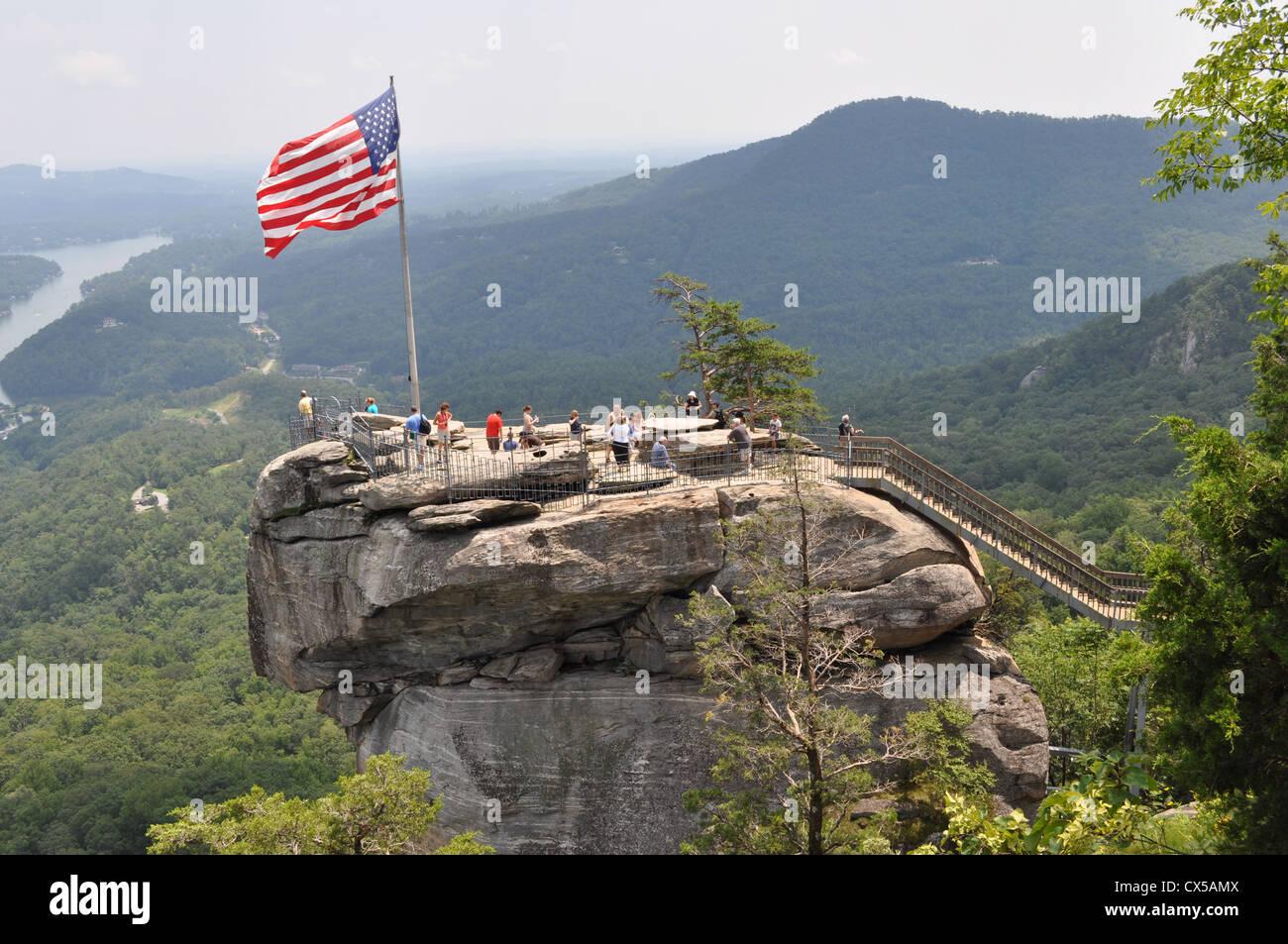 Chimney Rock State Park Stockfoto