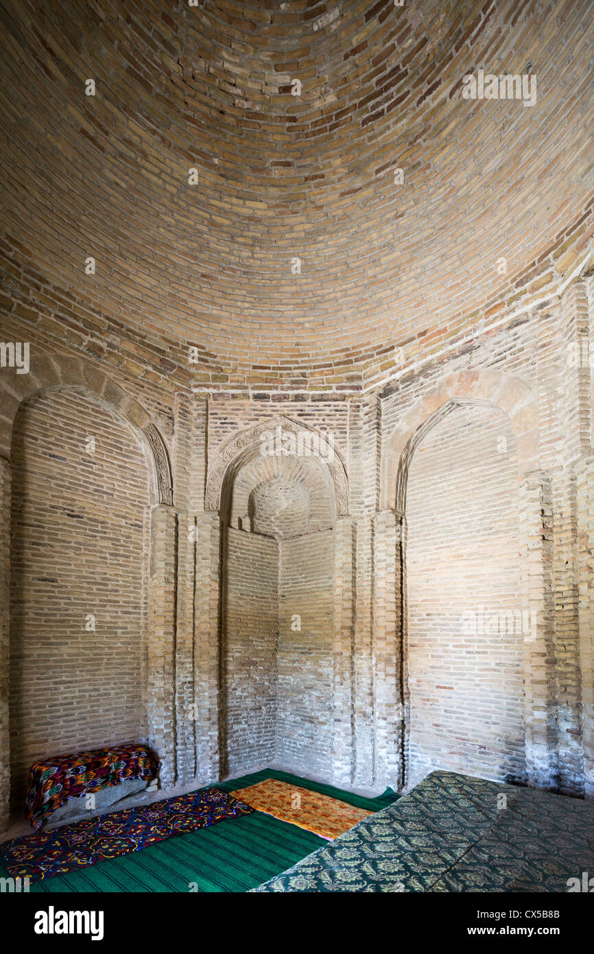 Mausoleum von Mir SA Bahram, Kermina, Usbekistan Stockfoto
