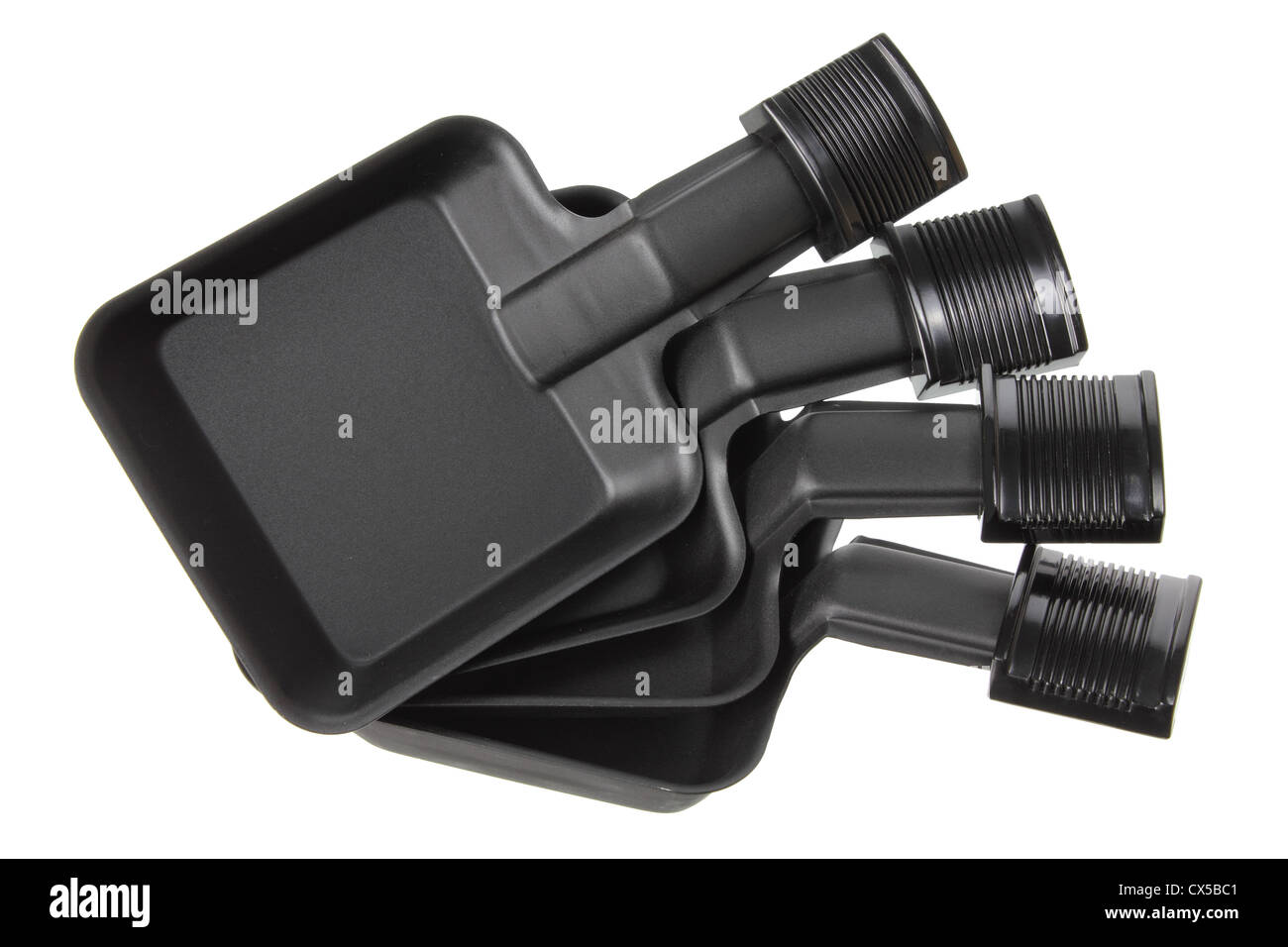 Backformen mit Griffen Stockfoto