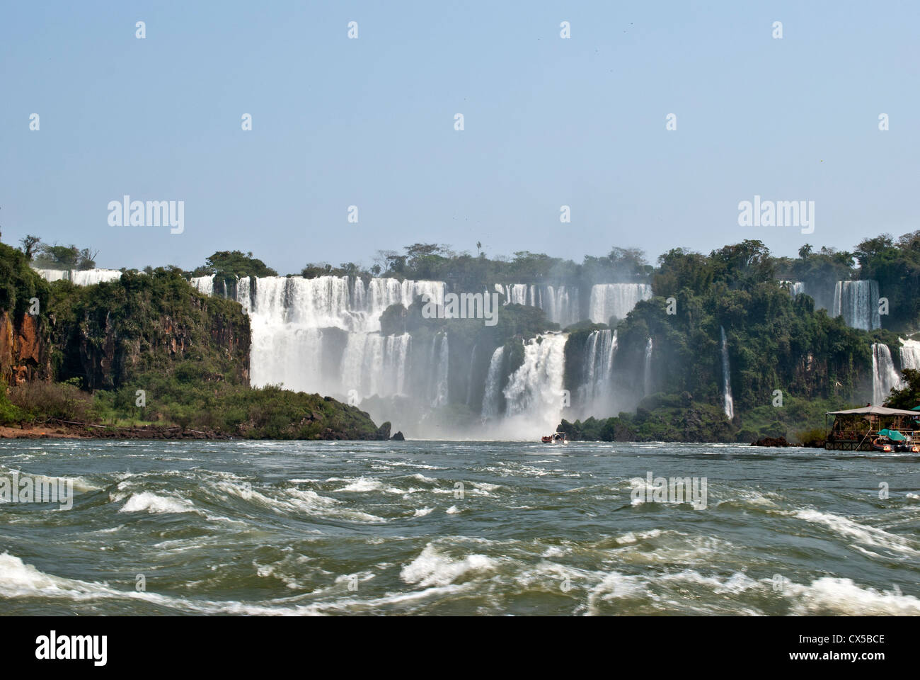 Iguazu Wasserfälle, Argentinien Stockfoto