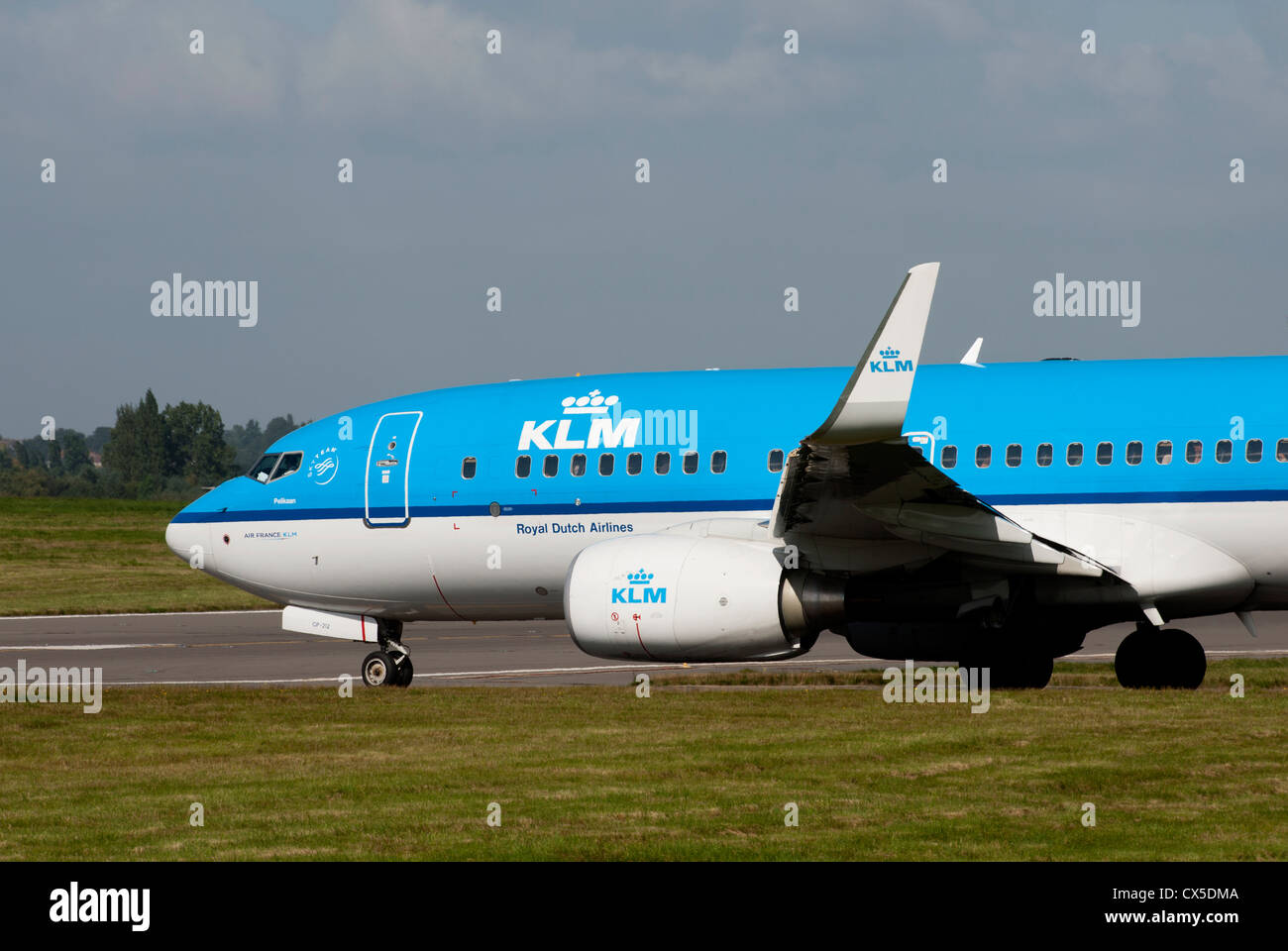 KLM-Boeing-737-Flugzeuge Stockfoto