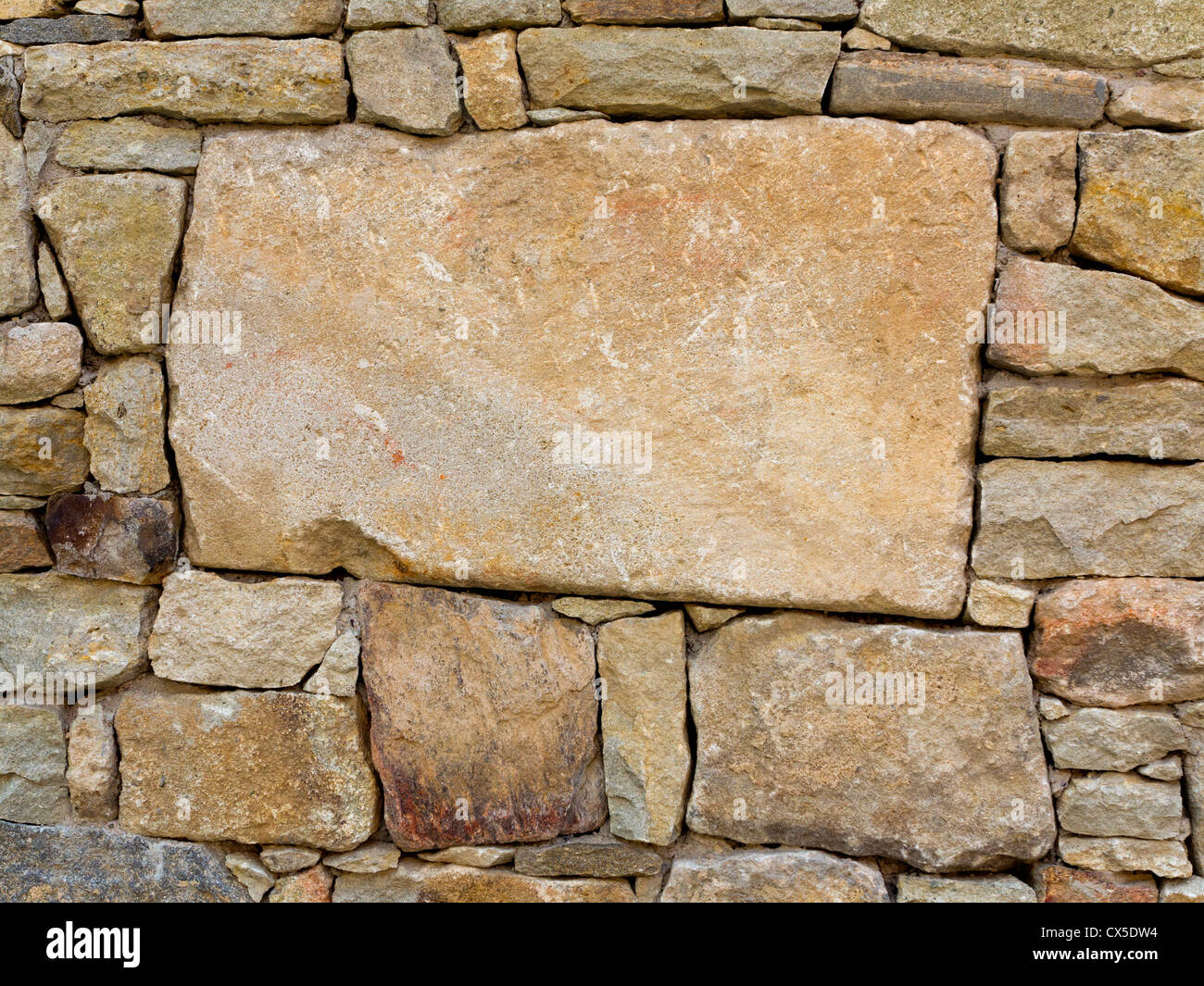 Steinmauer Textur - zyklopischen Mauerwerk - abstrakten Hintergrund Stockfoto