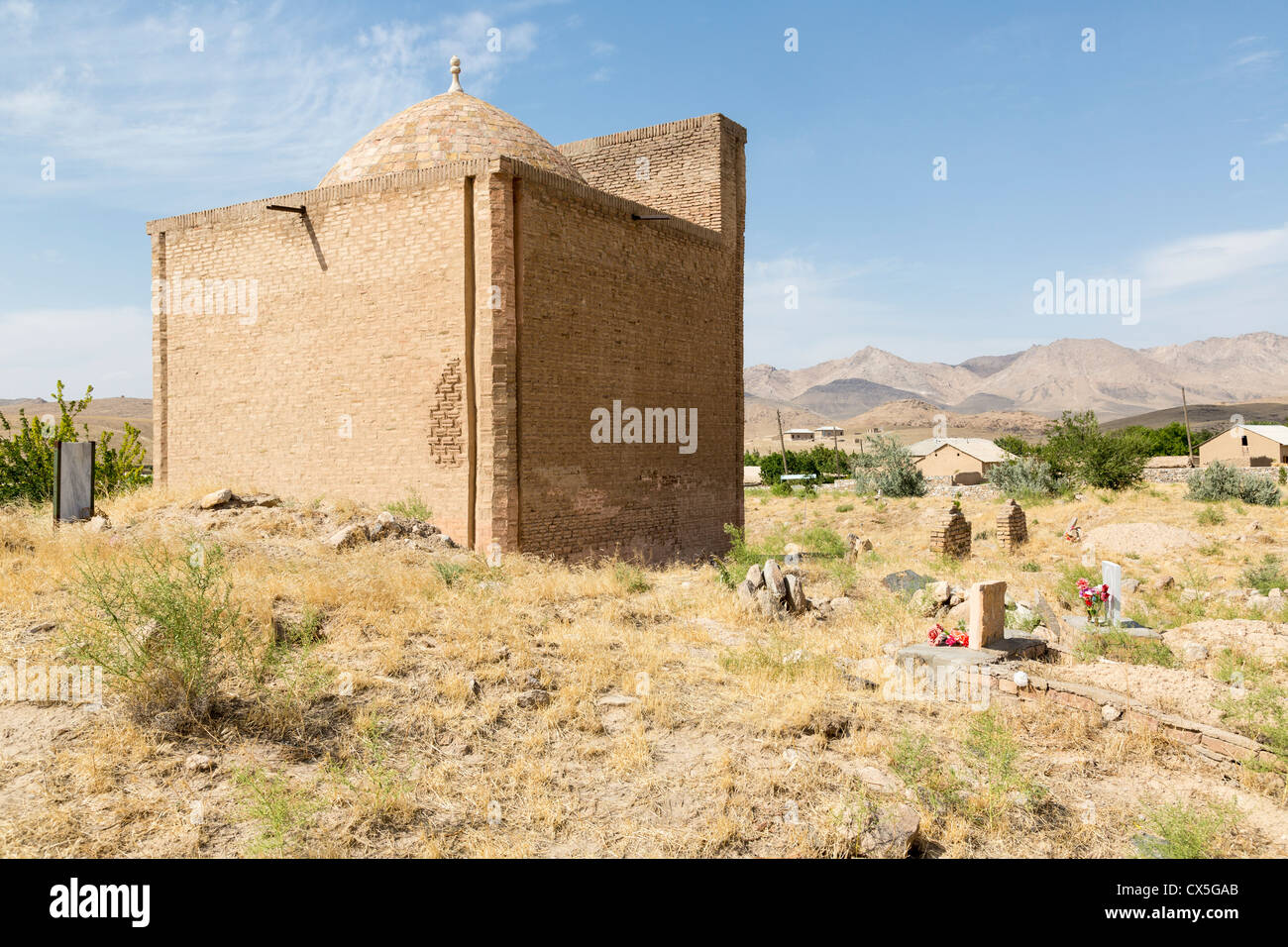 Arabischen Ata Mausoleum, Tim, Usbekistan Stockfoto