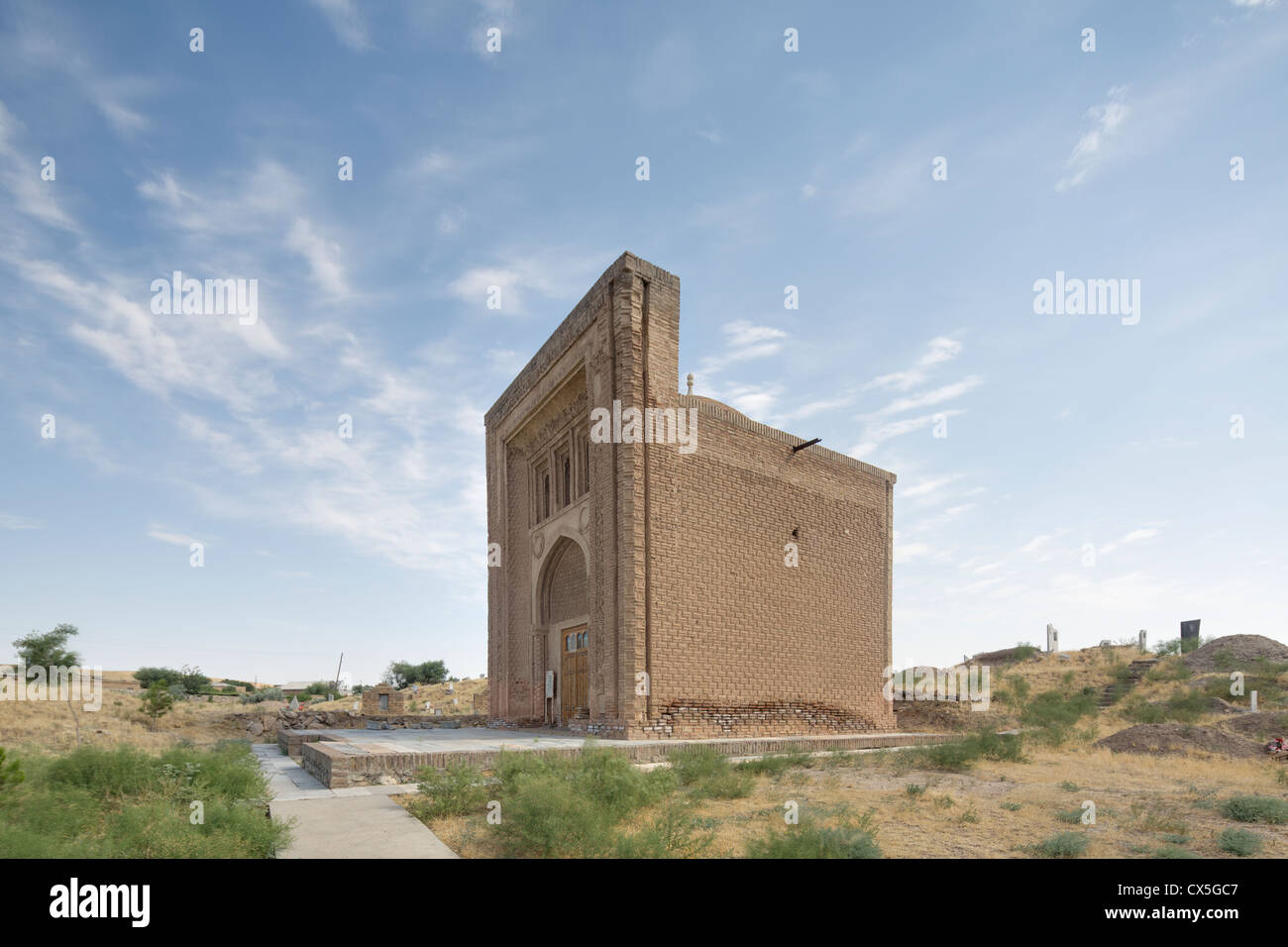 Arabischen Ata Mausoleum, Tim, Usbekistan Stockfoto