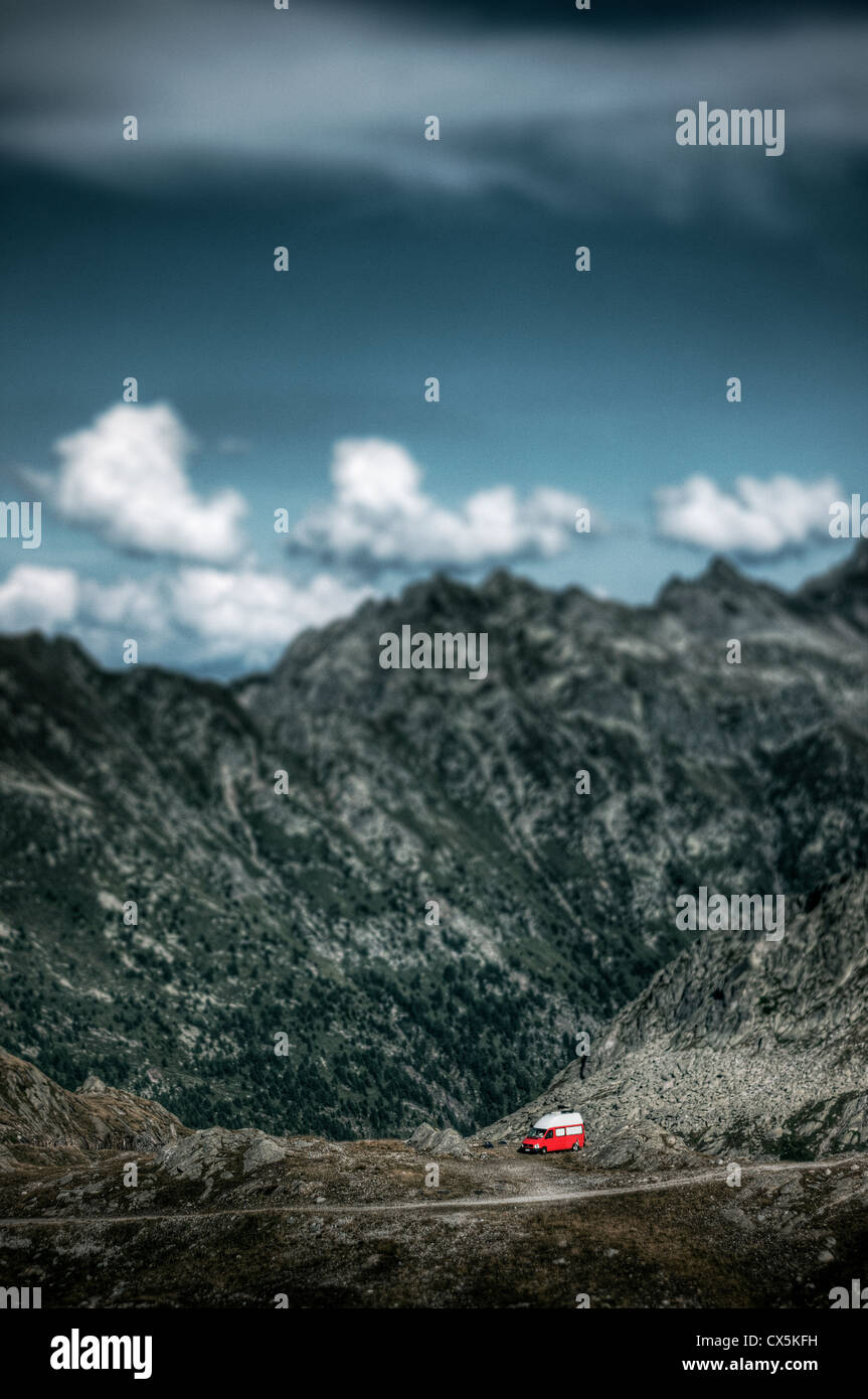 Berglandschaft. Schweiz Stockfoto