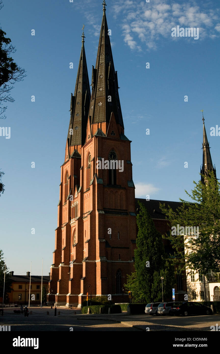 Uppsala Kathedrale schwedischen Uppsala Domkyrka Schweden Kirche