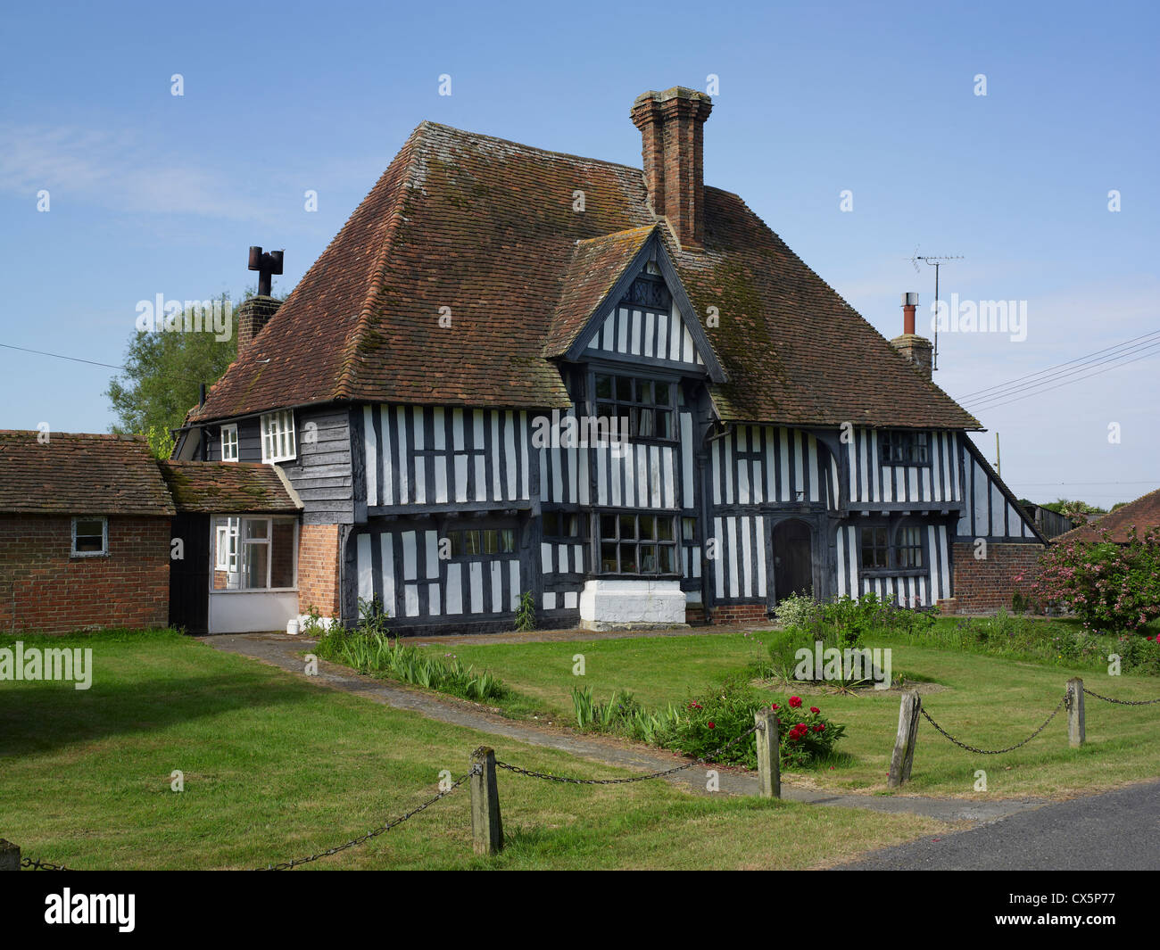 Boughton Monchelsea, Kent. Kaninchen Kreuz Stockfoto