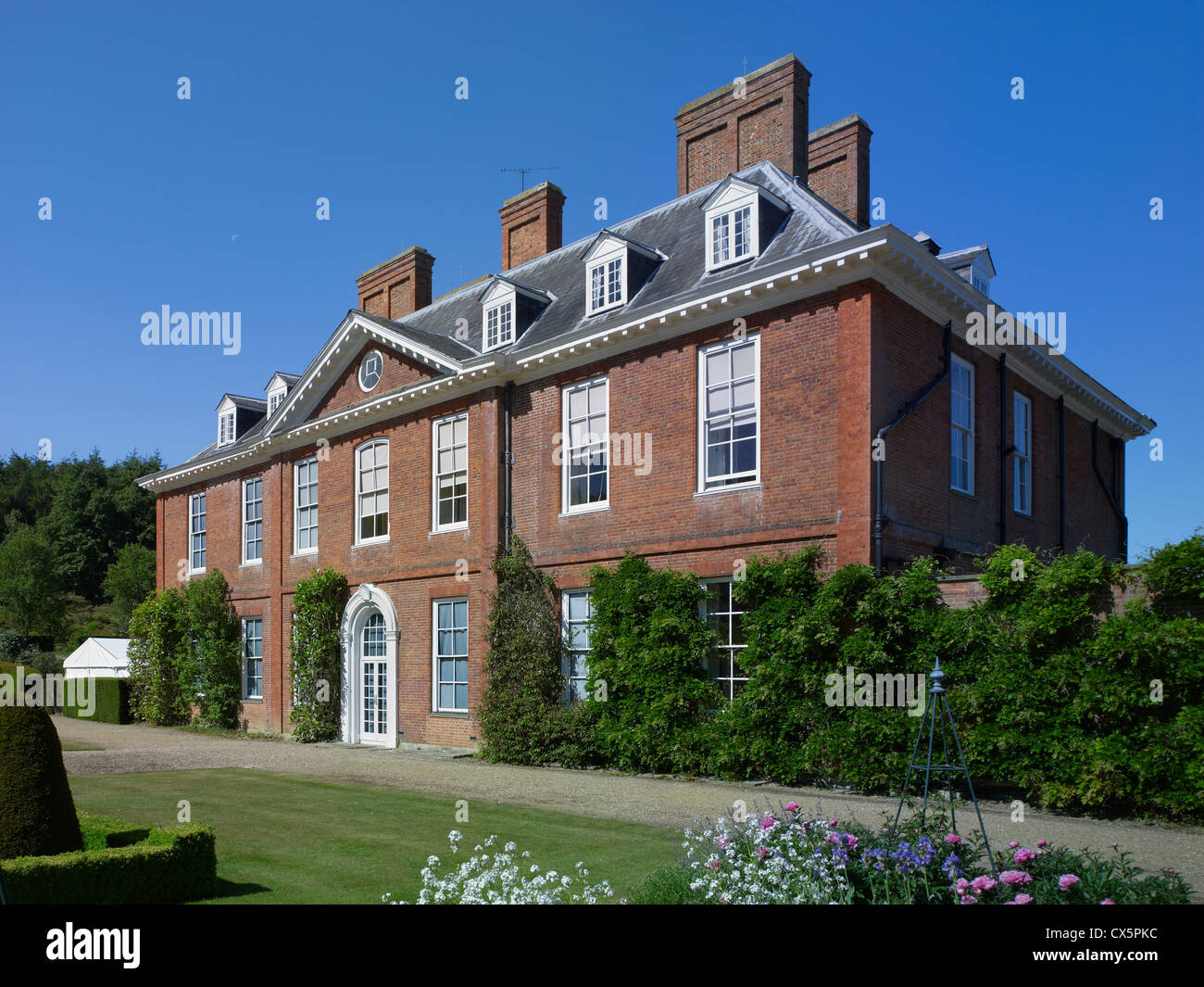 Westerham, Kent. Hochländer Gericht, Stockfoto