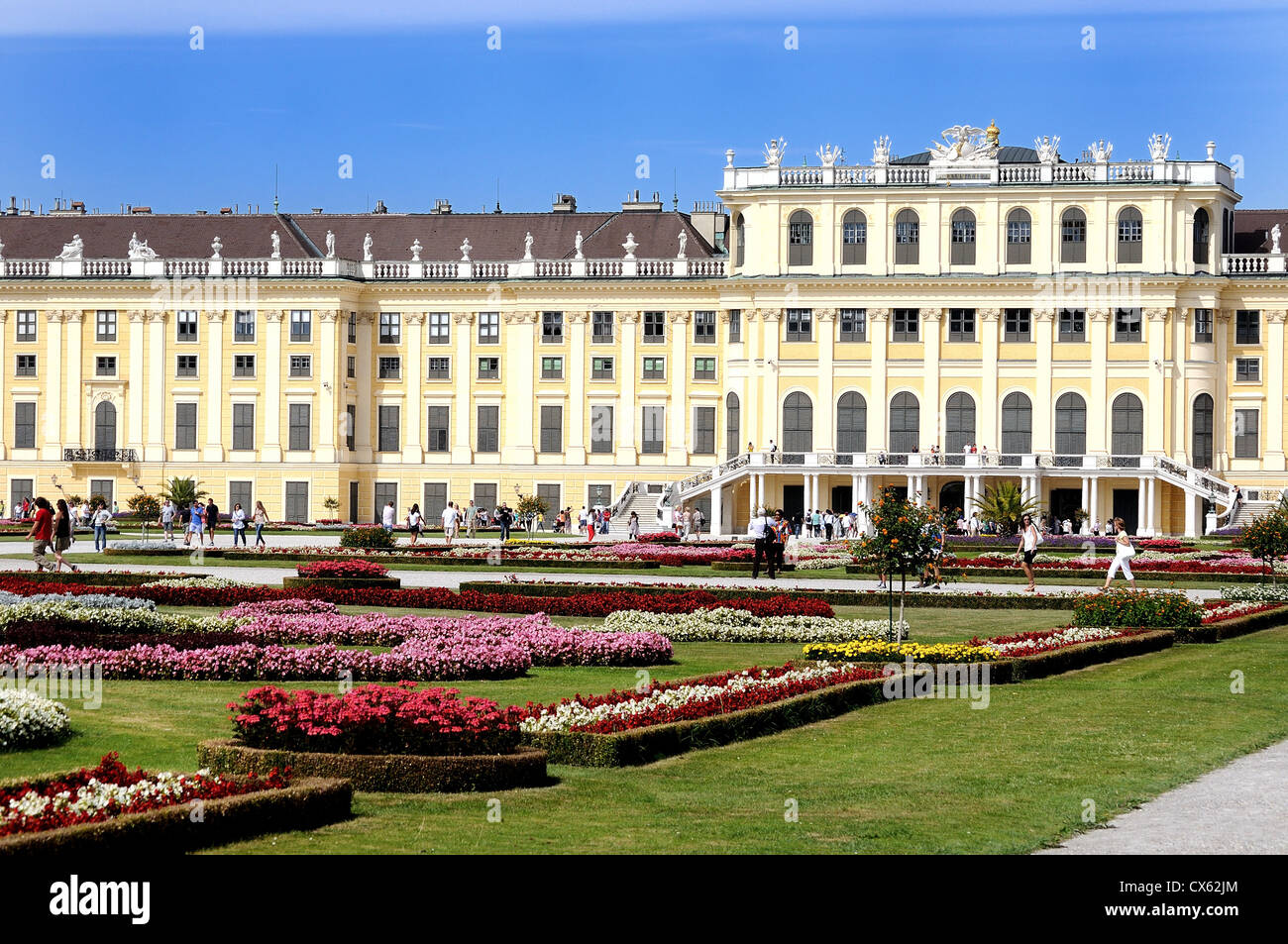Schloss Schönbrunn-Wiener-Österreich-Europa Stockfoto