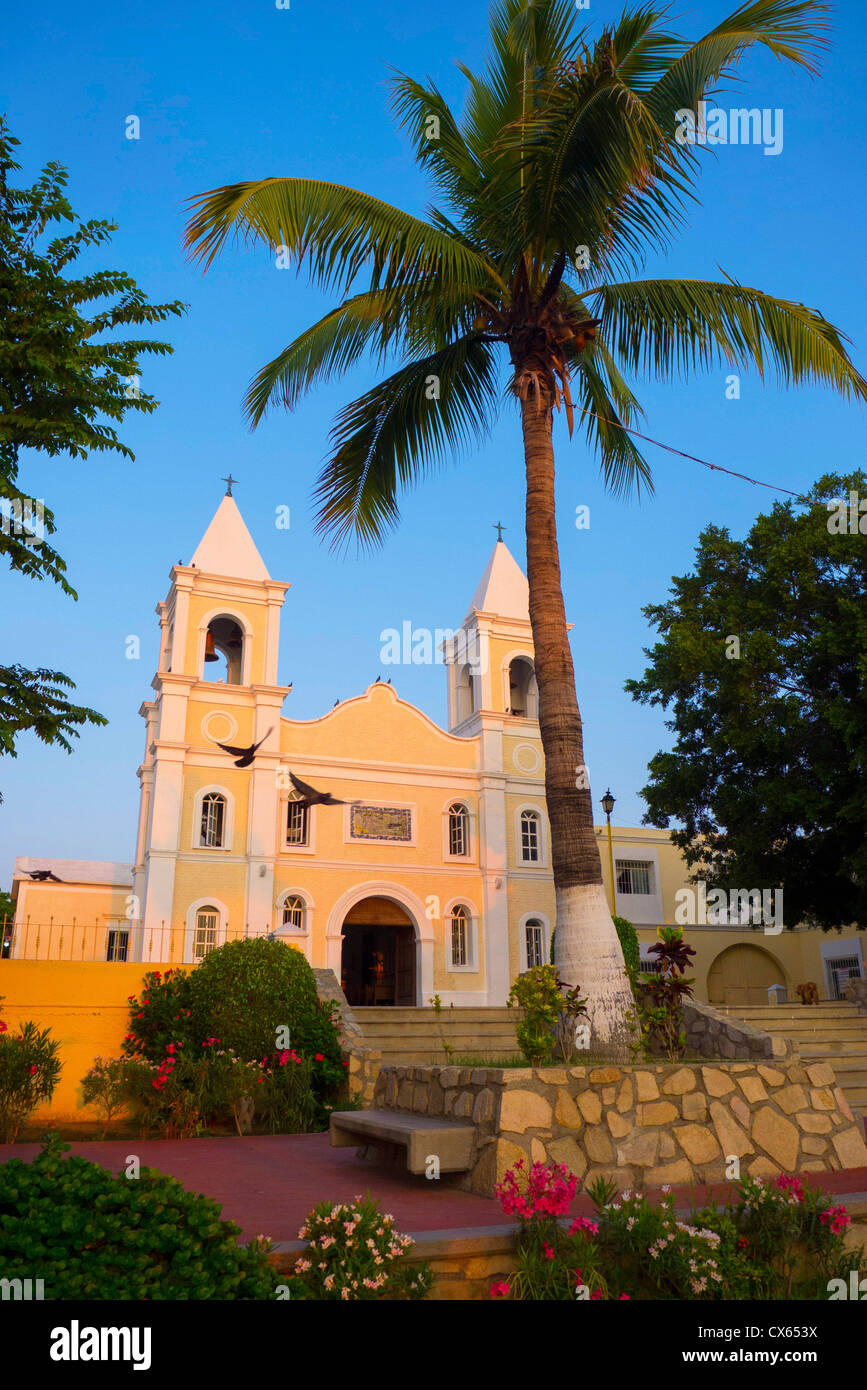 Parroquia San José Kirche, Missionskirche, San Jose del Cabo, Baja, Mexiko Stockfoto