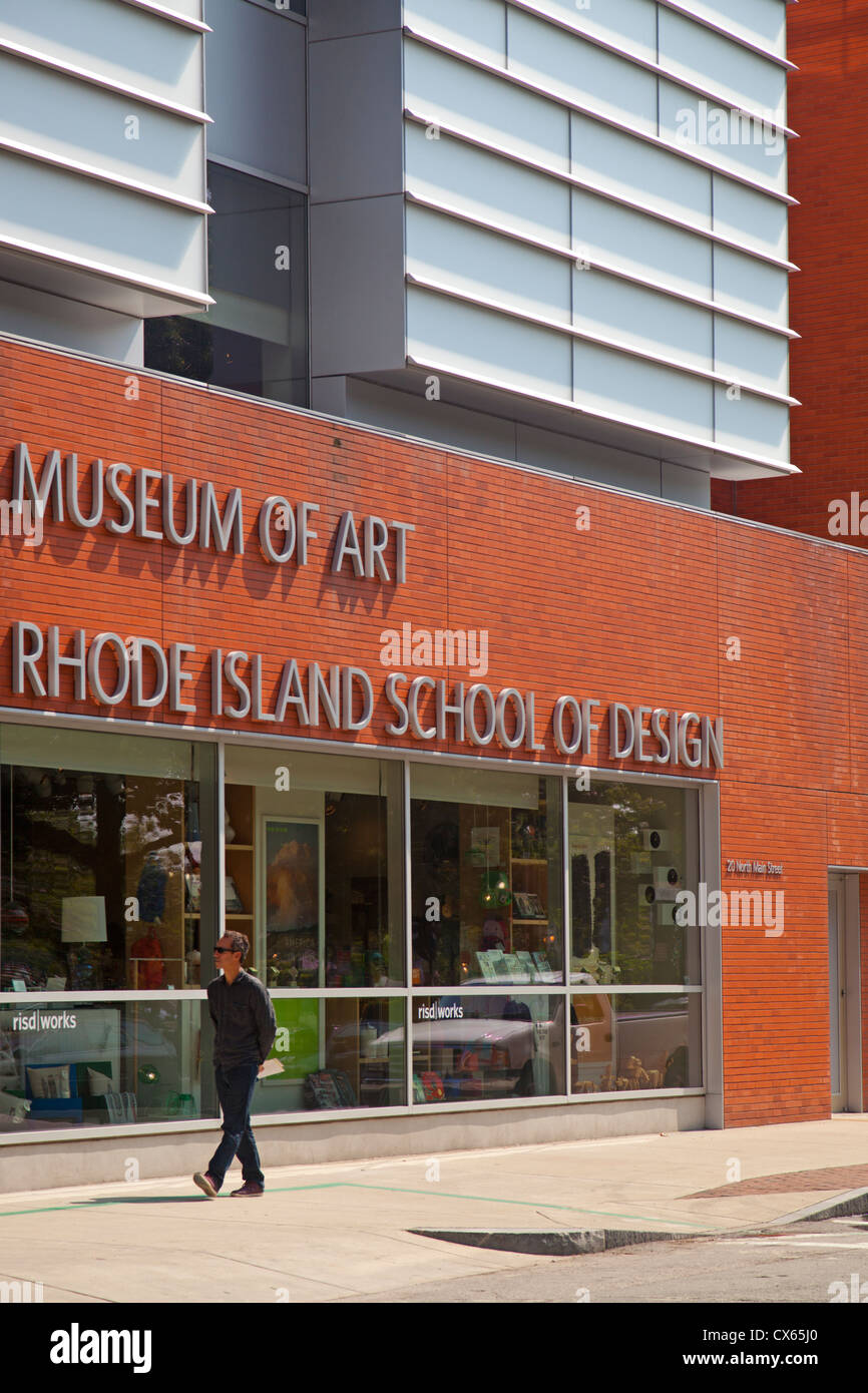 Museum der Kunst Rhode Island School of Design Stockfoto