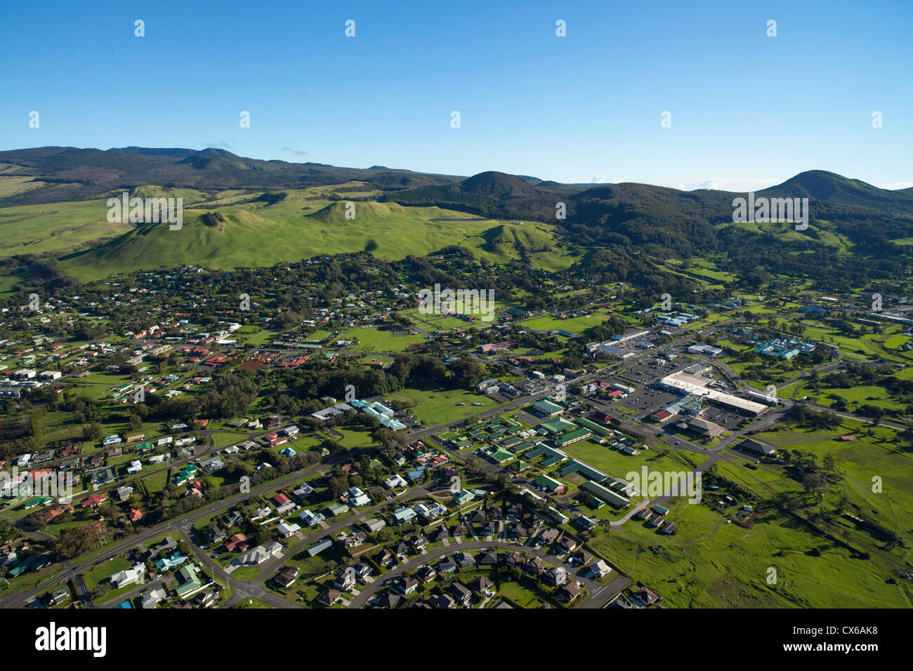 Waimea, Kamuela, North Kohala, Big Island von Hawaii Stockfoto