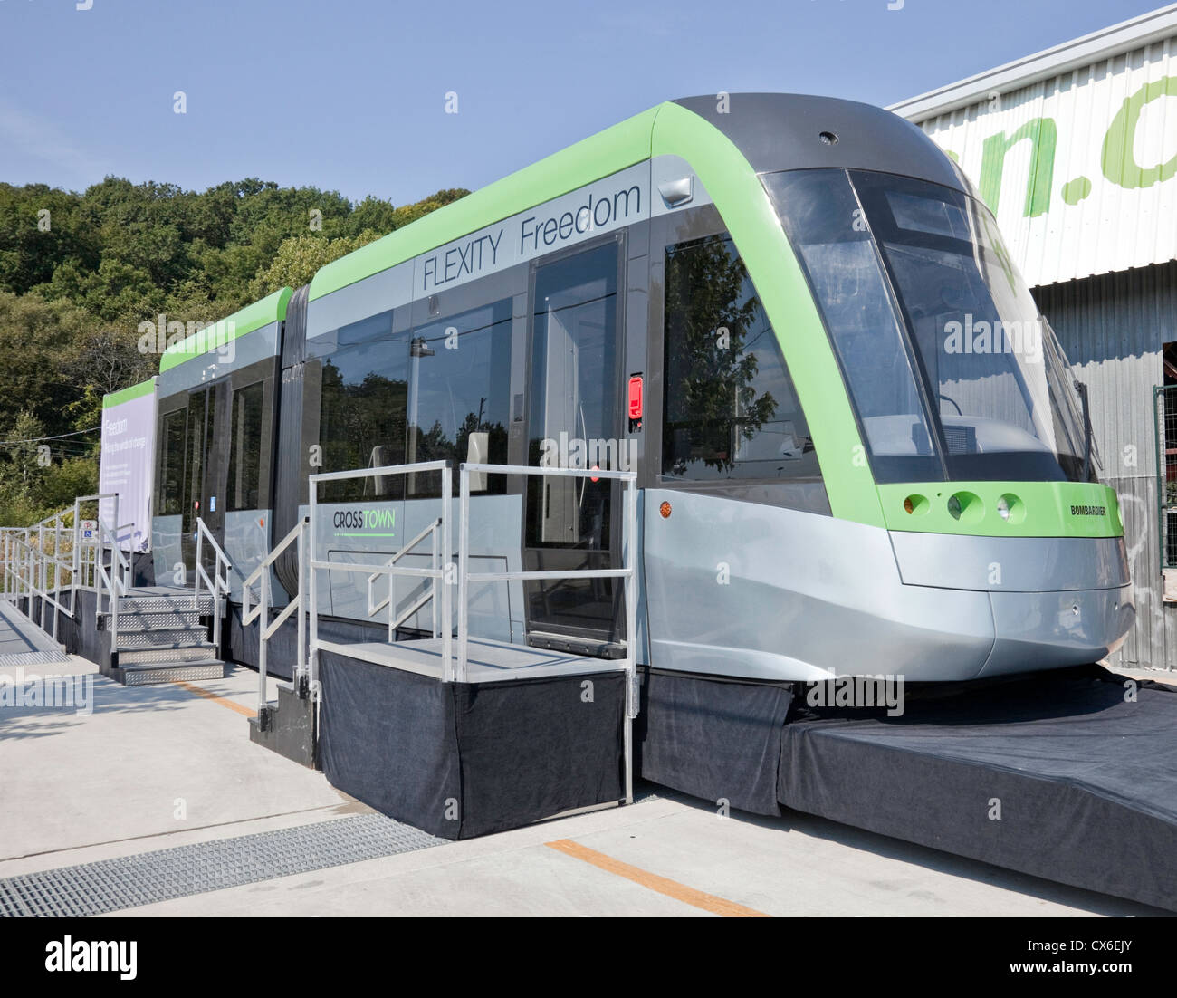 Neuen vorgeschlagenen LRC Metrolinx von Bombardier für Toronto, Ontario; Kanada Stockfoto