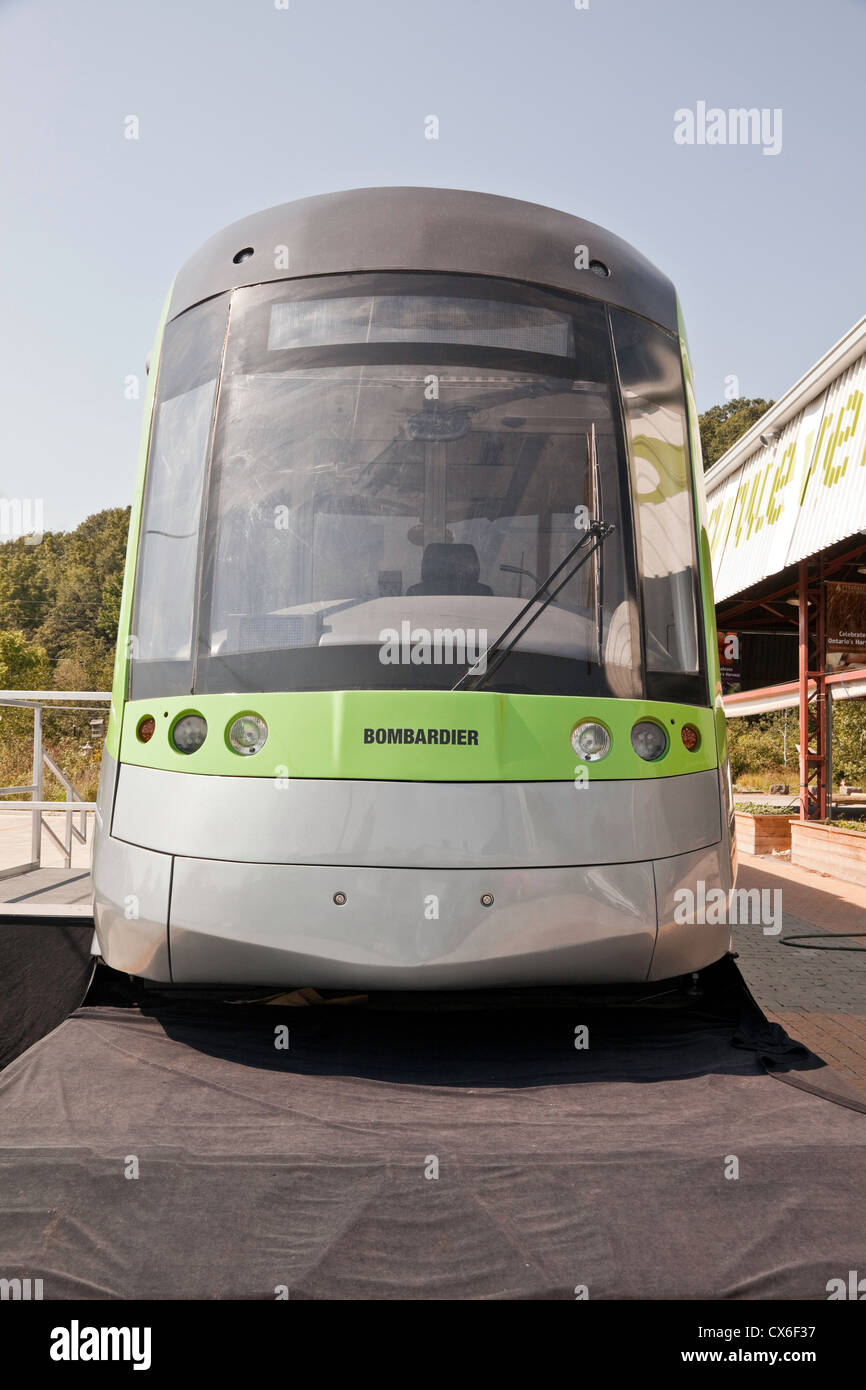 Neuen vorgeschlagenen LRC Metrolinx von Bombardier für Toronto, Ontario; Kanada Stockfoto