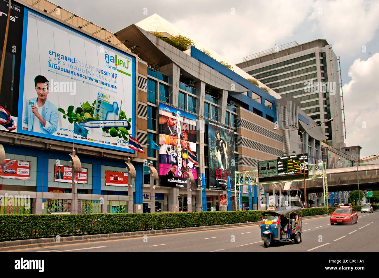 MBK Center Mahboonkrong Einkaufszentrum Bangkok Shop Thailand Pathumwan Siam Square Gegend Stockfoto