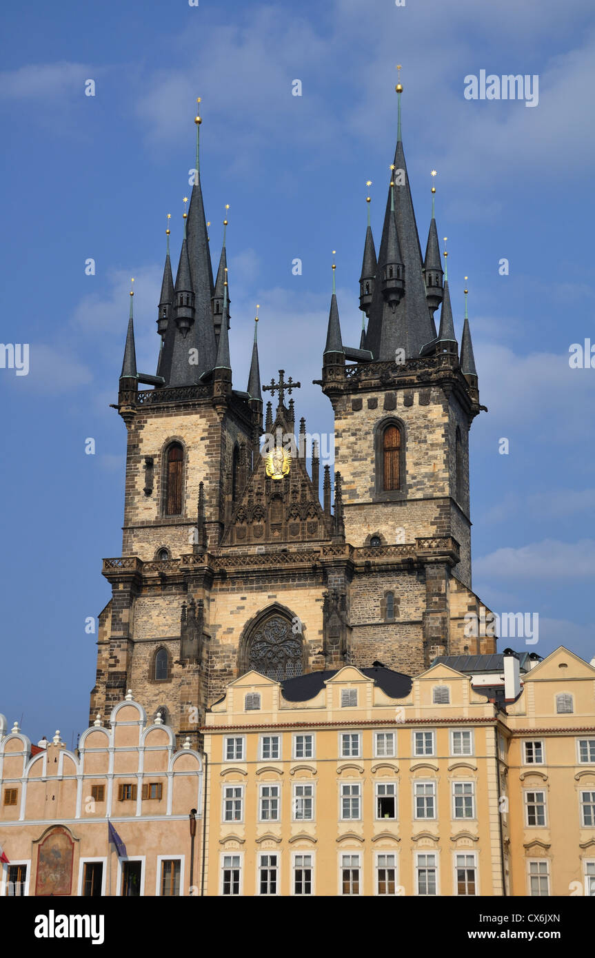 Church of Our Lady vor Tyn, Stockfoto