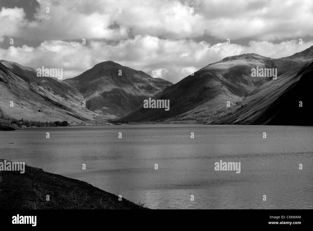 Fotografiert im Wast Water, ein See befindet sich in tiefste, einem Tal im westlichen Teil des Lake District National Park, England Stockfoto