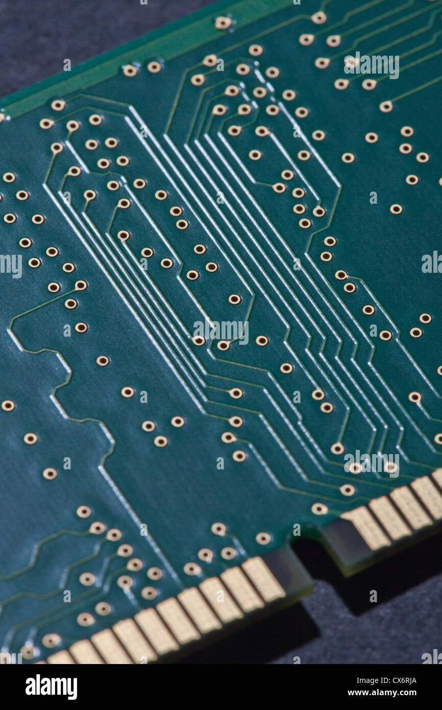 Ein RAM, Random Access Memory-Karte Stockfoto